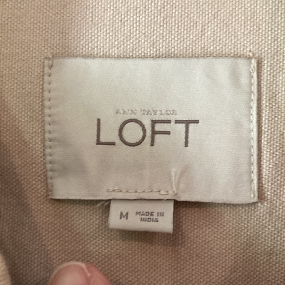 Loft Spring/Fall mostly cotton Jacket (never worn) - Picture 5 of 9
